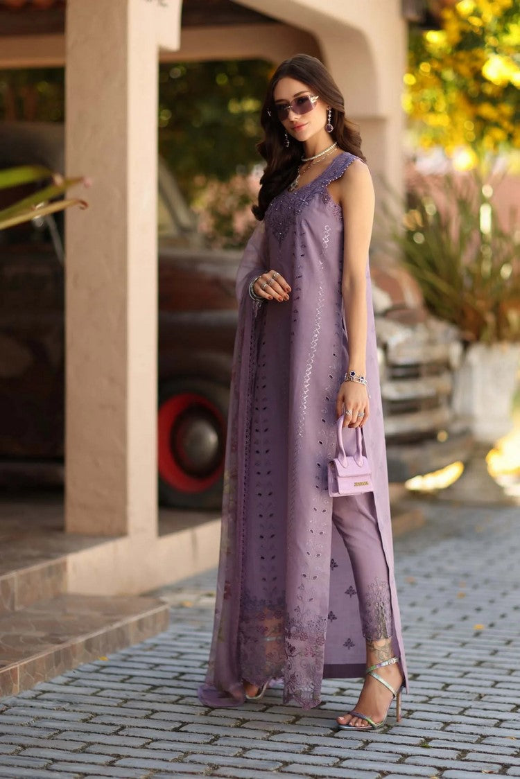 Picture of Noor by Saadia Asad - Noor Luxe Chickenkari - Design-4A - Unstitched - Available at Raja Sahib