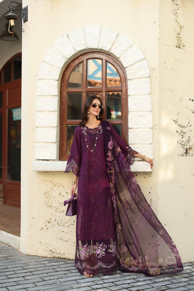 Picture of Noor by Saadia Asad - Noor Luxe Chickenkari - Design-5A - Unstitched - Available at Raja Sahib