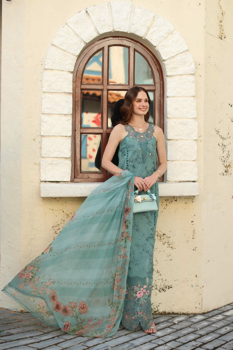 Picture of Noor by Saadia Asad - Noor Luxe Chickenkari - Design-5B - Unstitched - Available at Raja Sahib