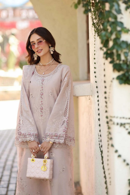 Picture of Noor by Saadia Asad - Noor Luxe Chickenkari - Design-7A - Unstitched - Available at Raja Sahib