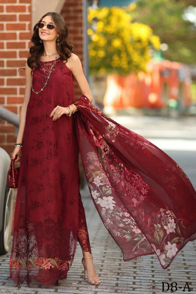 Picture of Noor by Saadia Asad - Noor Luxe Chickenkari - Design-8A - Unstitched - Available at Raja Sahib