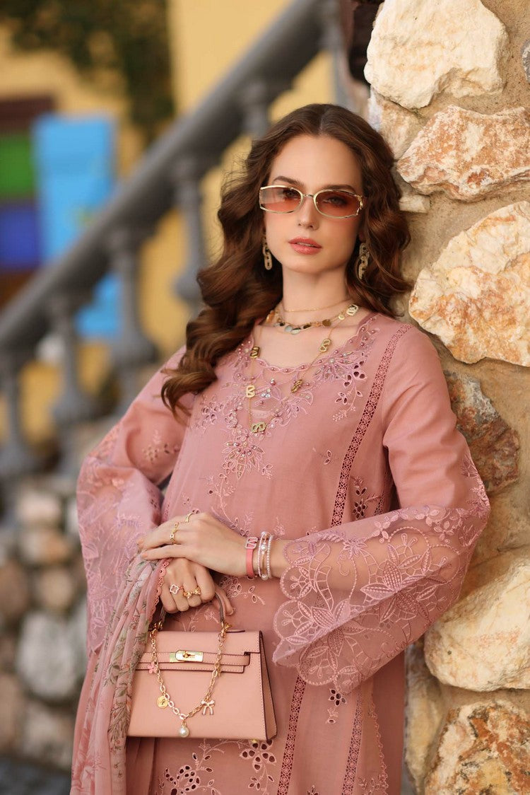 Picture of Noor by Saadia Asad - Noor Luxe Chickenkari - Design-8B - Unstitched - Available at Raja Sahib