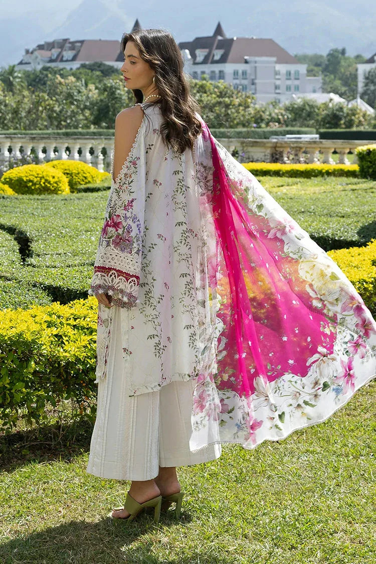 Picture of Elaf - Signature Florals Whispers Collection - ESA-1A DUCHESS - Unstitched - Available at Raja Sahib