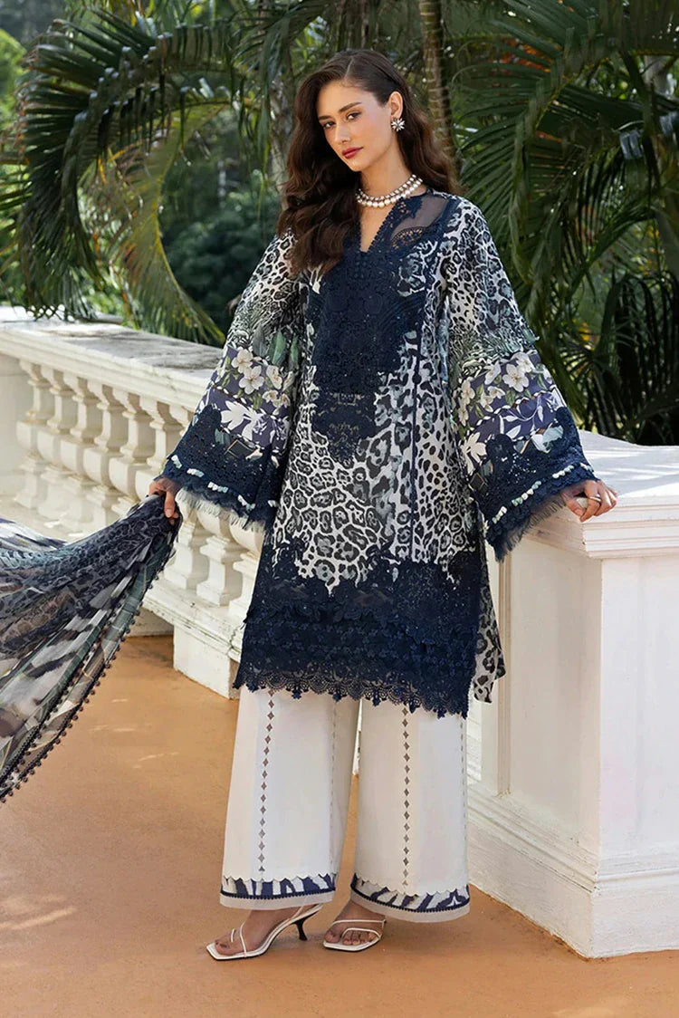 Picture of Elaf - Signature Florals Whispers Collection - ESA-3B VICTORIAN MUSE - Unstitched - Available at Raja Sahib