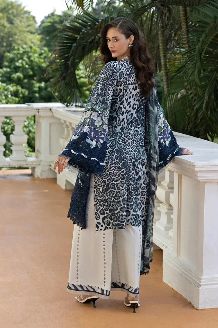 Picture of Elaf - Signature Florals Whispers Collection - ESA-3B VICTORIAN MUSE - Unstitched - Available at Raja Sahib