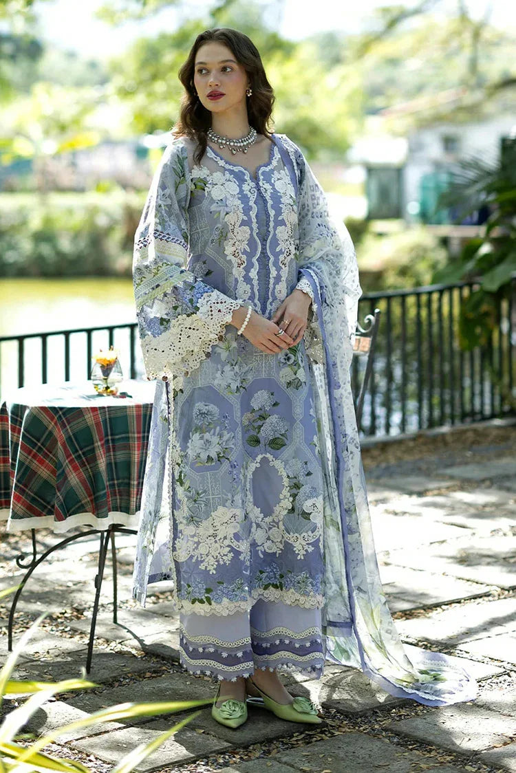 Picture of Elaf - Signature Florals Whispers Collection - ESA-8B ANASTASSIA - Unstitched - Available at Raja Sahib