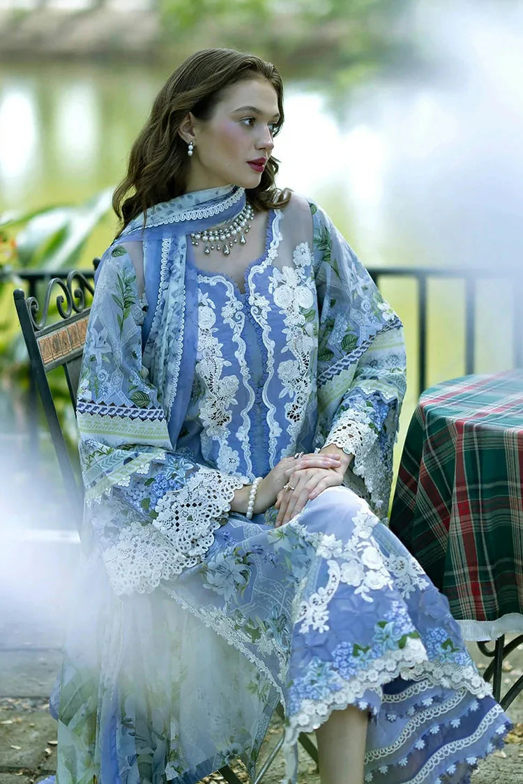 Picture of Elaf - Signature Florals Whispers Collection - ESA-8B ANASTASSIA - Unstitched - Available at Raja Sahib