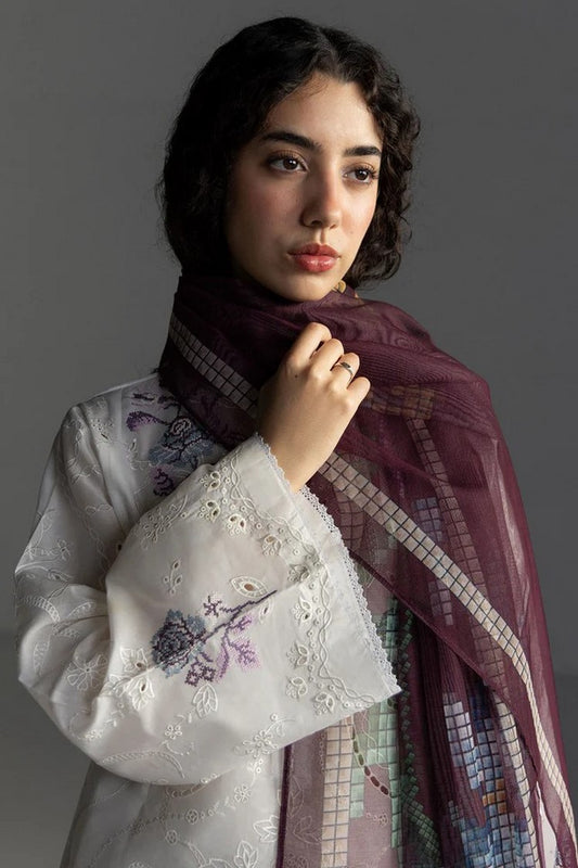 Picture of Zara Shahjahan - Coco Lawn Edit 1 - Sune-10B - Unstitched - Available at Raja Sahib