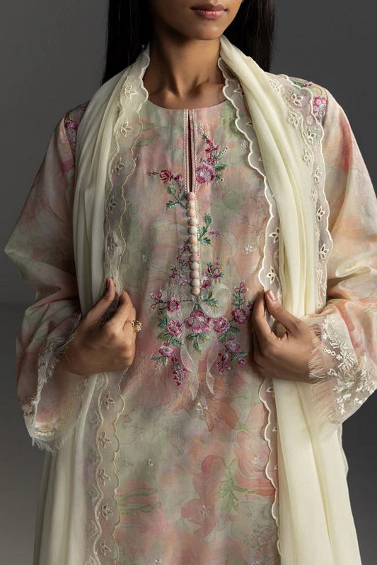 Picture of Zara Shahjahan - Coco Lawn Edit 1 - Aira-6B - Unstitched - Available at Raja Sahib
