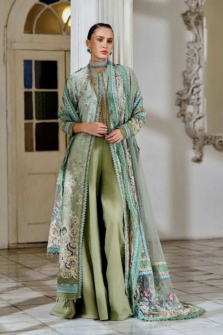 Picture of Sobia Nazir - Luxury Lawn Luxe Eid Edit - Design-12A - Unstitched - Available at Raja Sahib