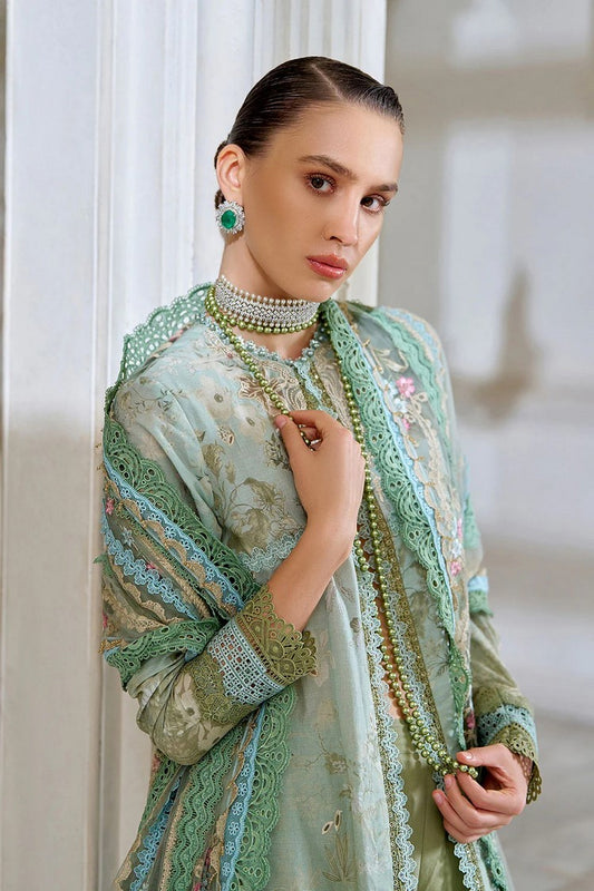 Picture of Sobia Nazir - Luxury Lawn Luxe Eid Edit - Design-12A - Unstitched - Available at Raja Sahib