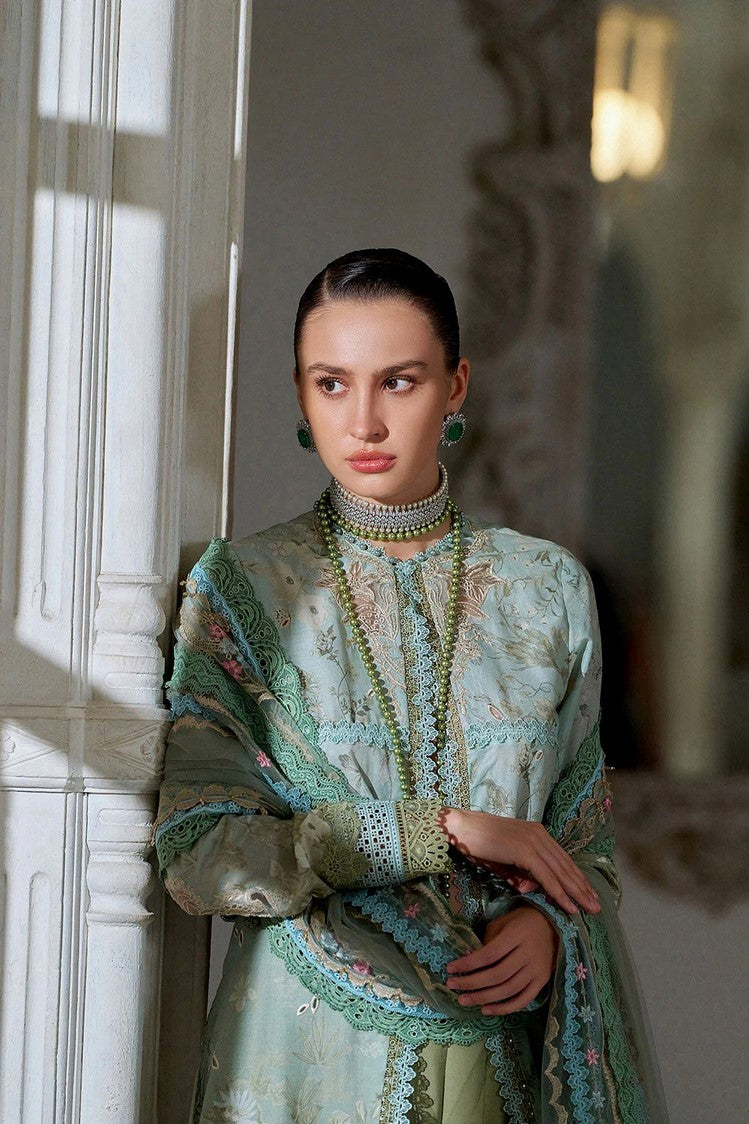 Picture of Sobia Nazir - Luxury Lawn Luxe Eid Edit - Design-12A - Unstitched - Available at Raja Sahib