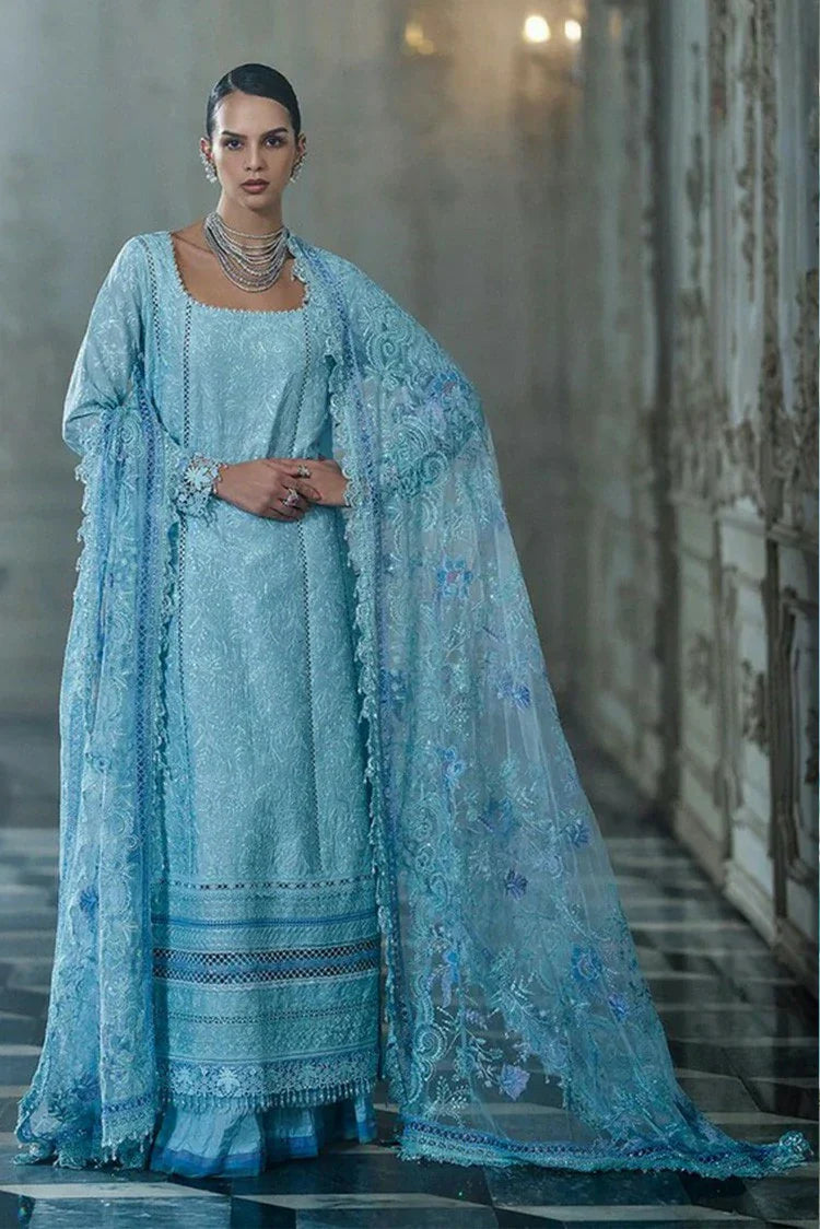 Picture of Sobia Nazir - Luxury Lawn Luxe Eid Edit - Design-4A - Unstitched - Available at Raja Sahib