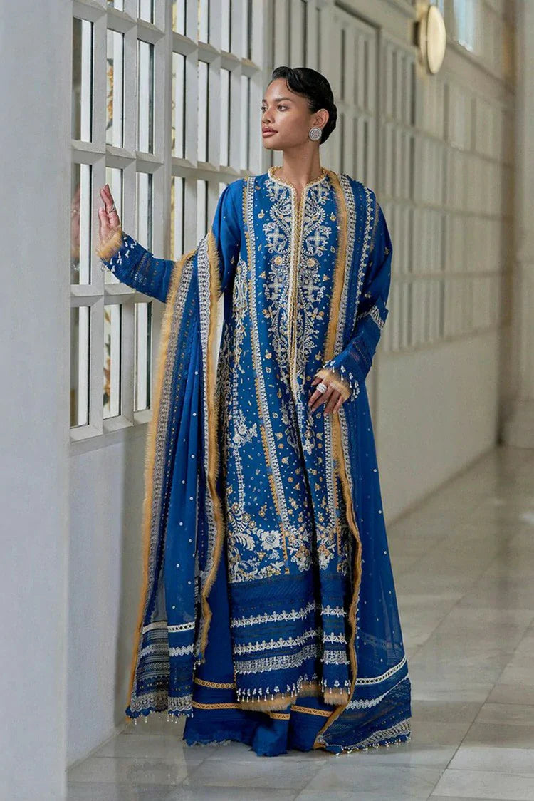 Picture of Sobia Nazir - Luxury Lawn Luxe Eid Edit - Design-8A - Unstitched - Available at Raja Sahib