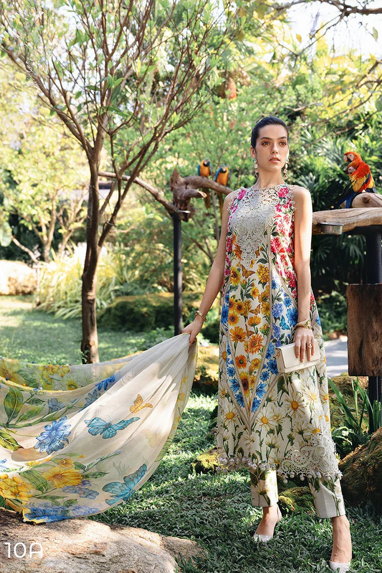 Picture of Maria B - Safari Scape M Prints Summer Collection - Design-10A - Unstitched - Available at Raja Sahib