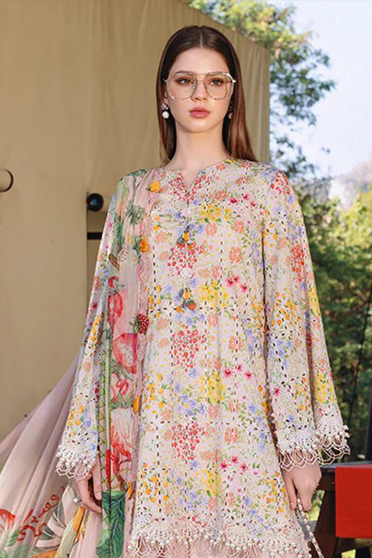 Picture of Maria B - Safari Scape M Prints Summer Collection - Design-14A - Unstitched - Available at Raja Sahib