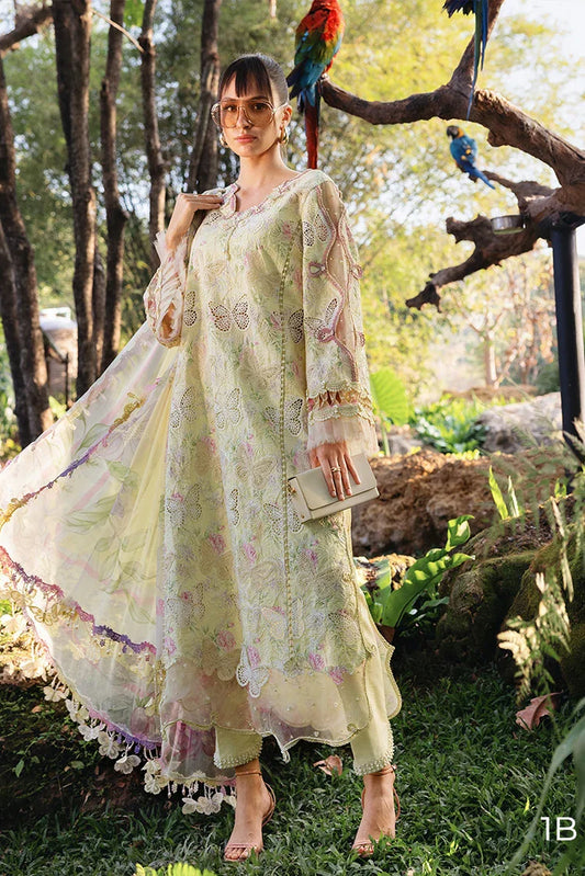 Picture of Maria B - Safari Scape M Prints Summer Collection - Design-1B - Unstitched - Available at Raja Sahib