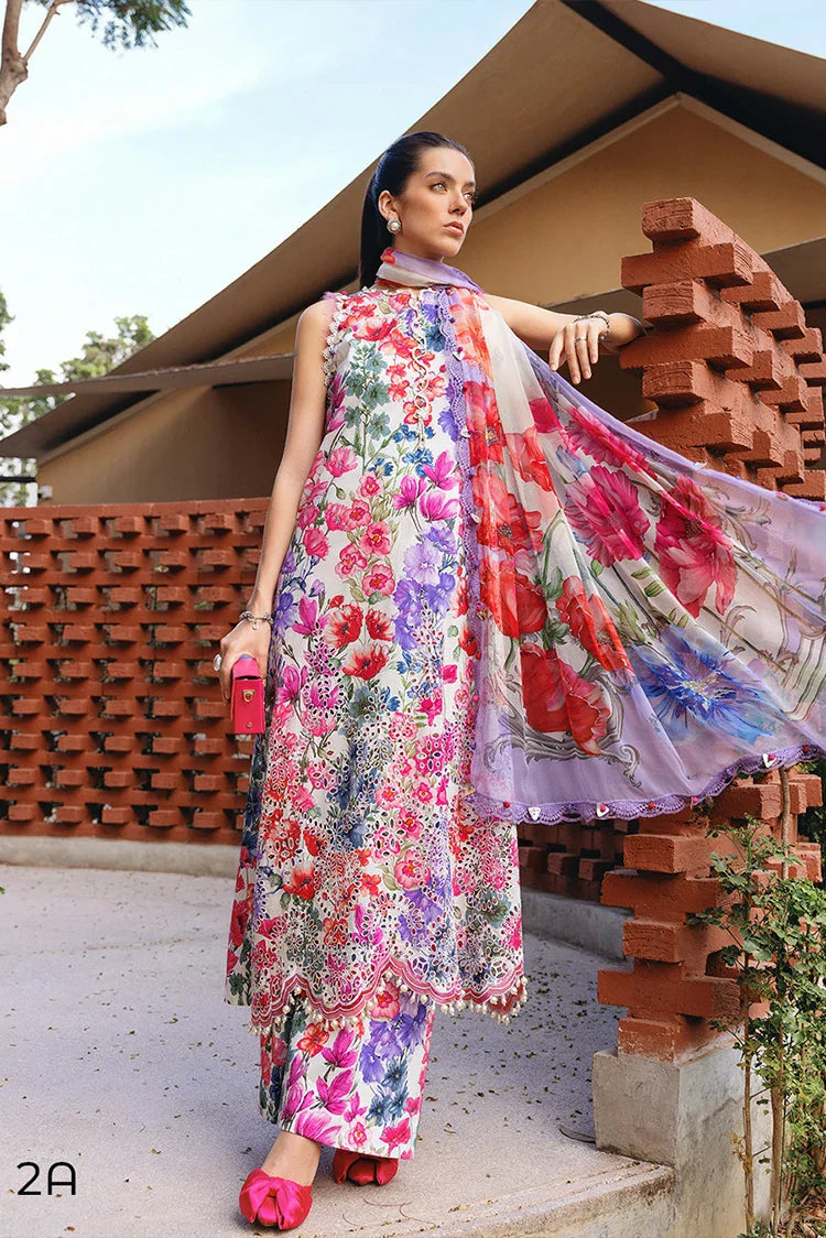 Picture of Maria B - Safari Scape M Prints Summer Collection - Design-2A - Unstitched - Available at Raja Sahib