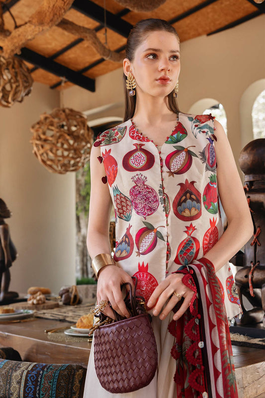 Picture of Maria B - Safari Scape M Prints Summer Collection - Design-3A - Unstitched - Available at Raja Sahib