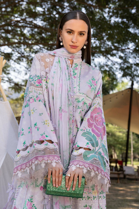 Picture of Maria B - Safari Scape M Prints Summer Collection - Design-4A - Unstitched - Available at Raja Sahib