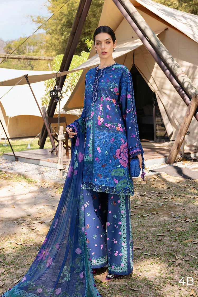 Picture of Maria B - Safari Scape M Prints Summer Collection - Design-4B - Unstitched - Available at Raja Sahib