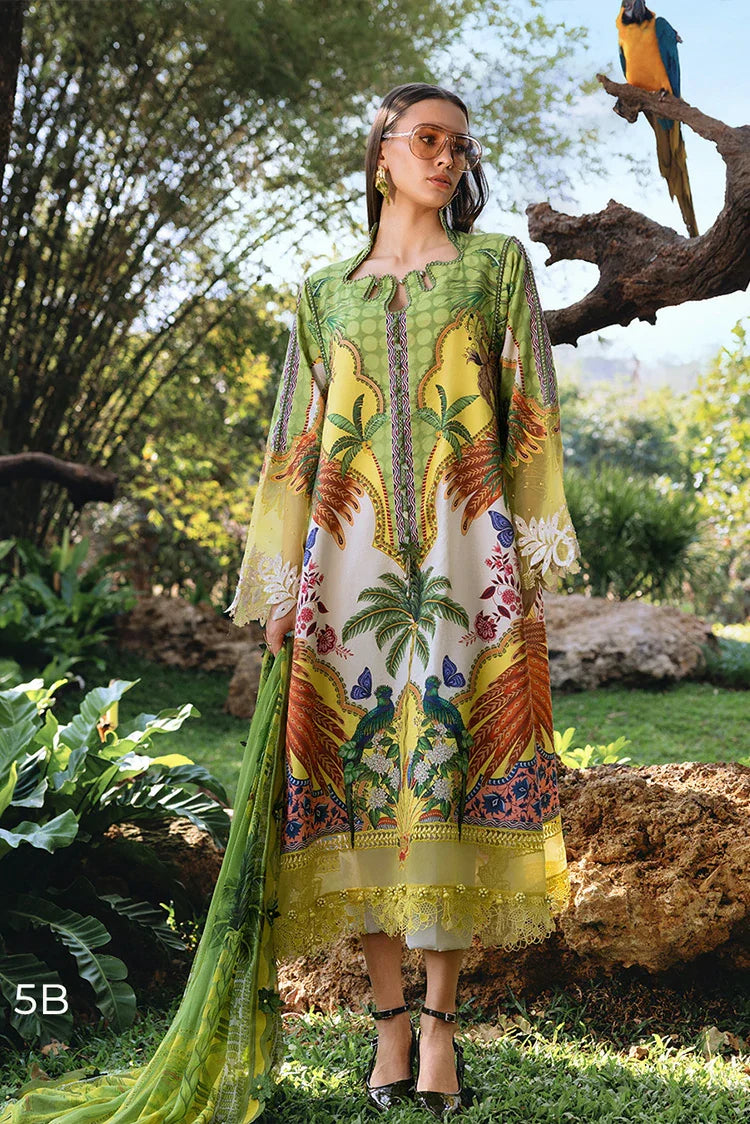 Picture of Maria B - Safari Scape M Prints Summer Collection - Design-5B - Unstitched - Available at Raja Sahib