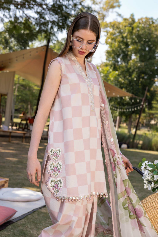 Picture of Maria B - Safari Scape M Prints Summer Collection - Design-6A - Unstitched - Available at Raja Sahib
