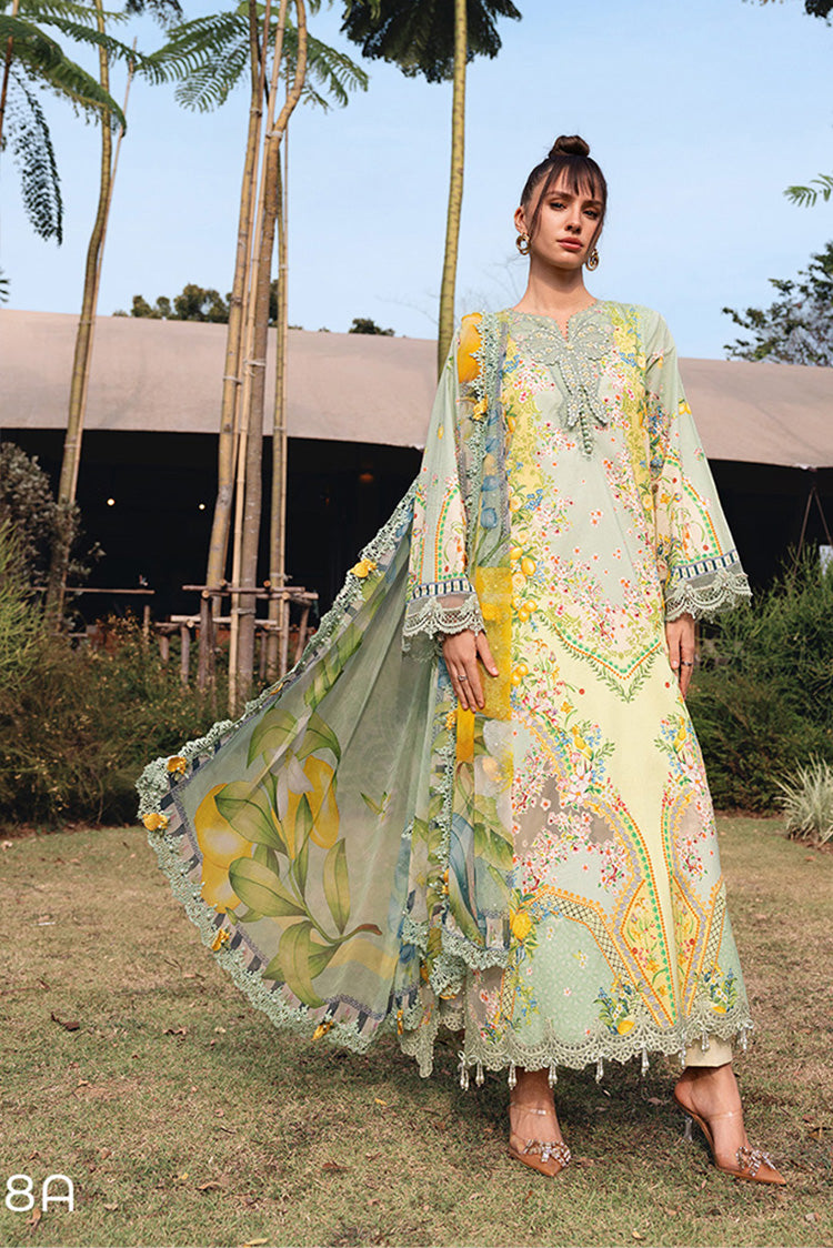 Picture of Maria B - Safari Scape M Prints Summer Collection - Design-8B - Unstitched - Available at Raja Sahib
