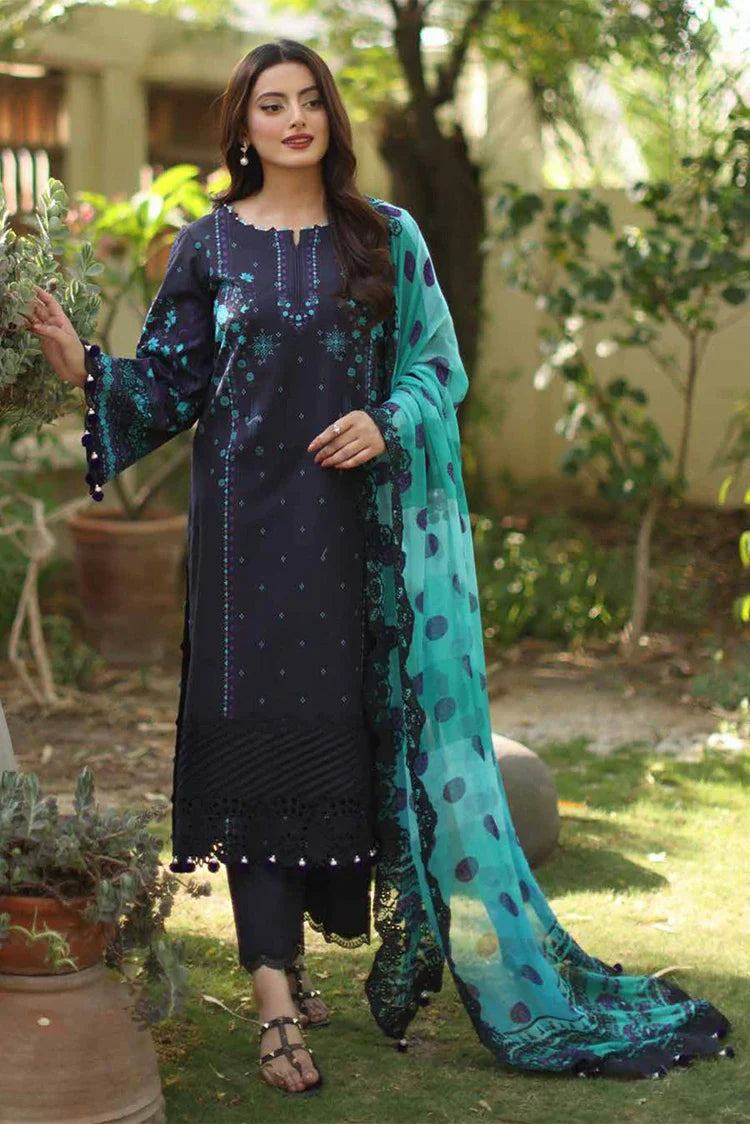 Picture of Charizma - Combination Embroidered Lawn Collection Vol 1 - CC6-01 - Unstitched - Available at Raja Sahib