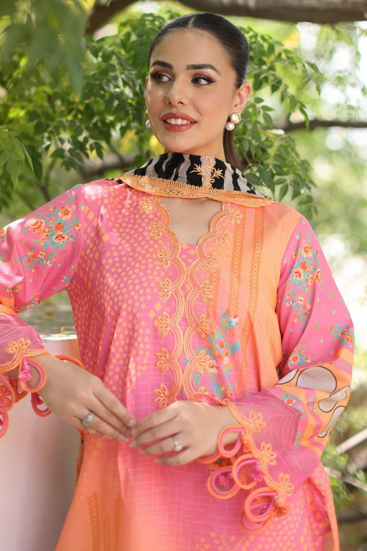 Picture of Charizma - Combination Embroidered Lawn Collection Vol 1 - CC6-10 - Unstitched - Available at Raja Sahib