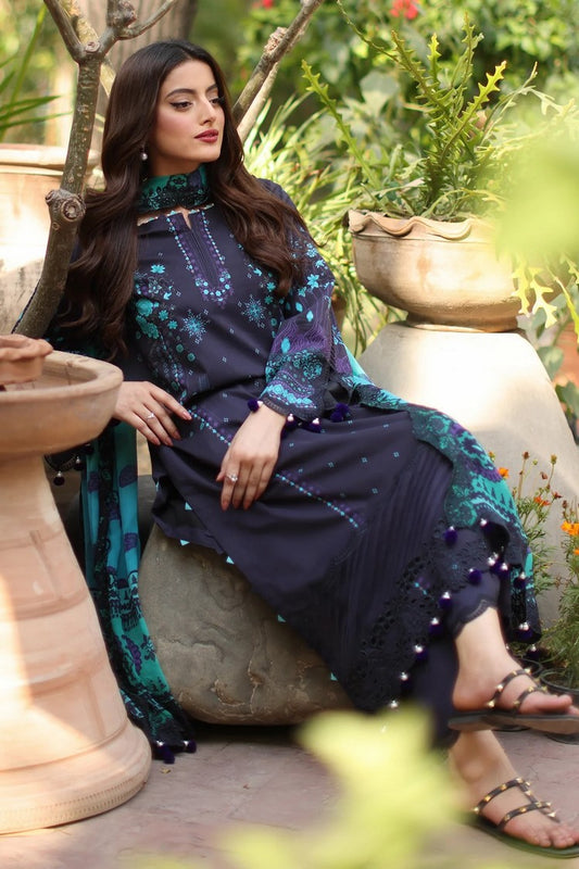 Picture of Charizma - Combination Embroidered Lawn Collection Vol 1 - CC6-01 - Unstitched - Available at Raja Sahib