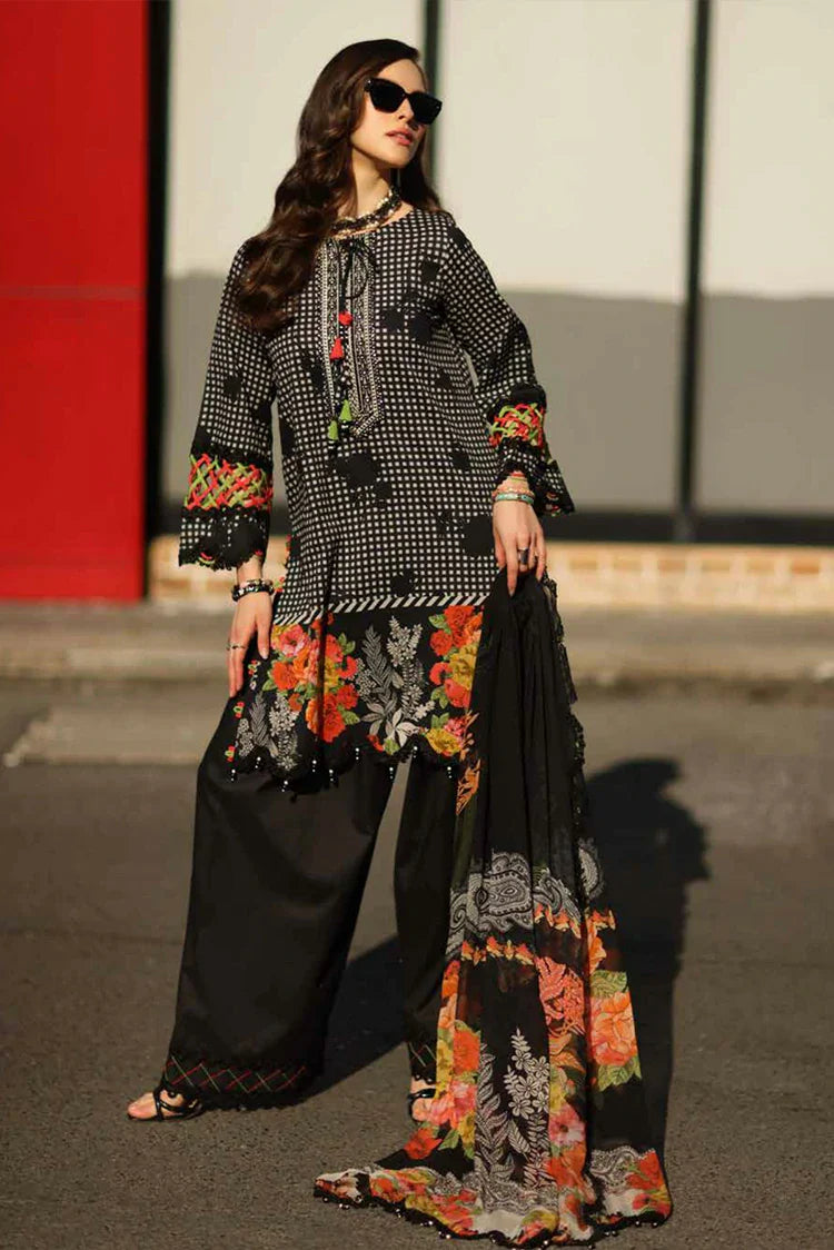 Picture of Charizma - Combination Embroidered Lawn Collection Vol 1 - CC6-02 - Unstitched - Available at Raja Sahib
