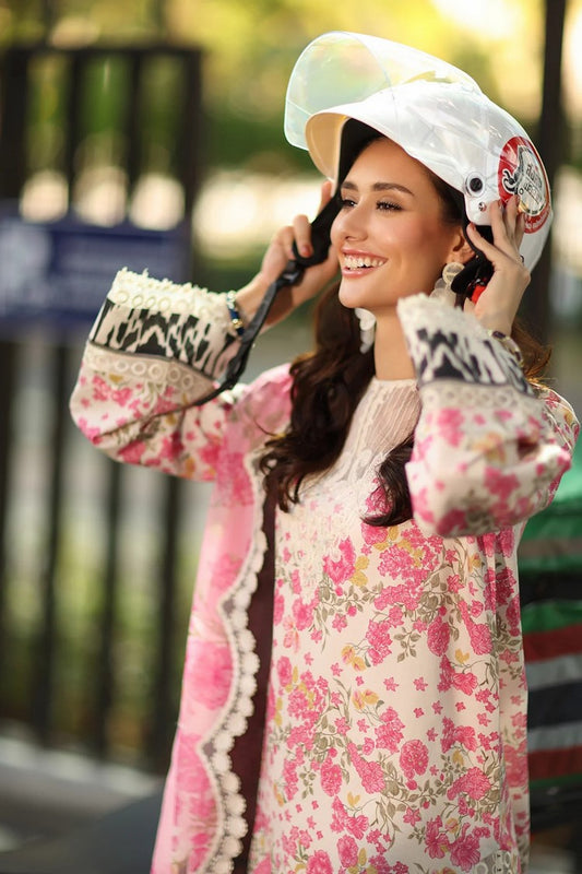 Picture of Charizma - Combination Embroidered Lawn Collection Vol 1 - CC6-04 - Unstitched - Available at Raja Sahib