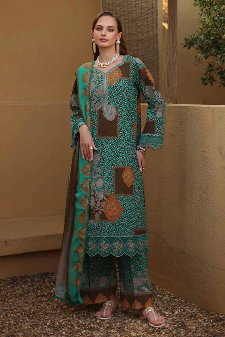 Picture of Charizma - Combination Embroidered Lawn Collection Vol 1 - CC6-09 - Unstitched - Available at Raja Sahib