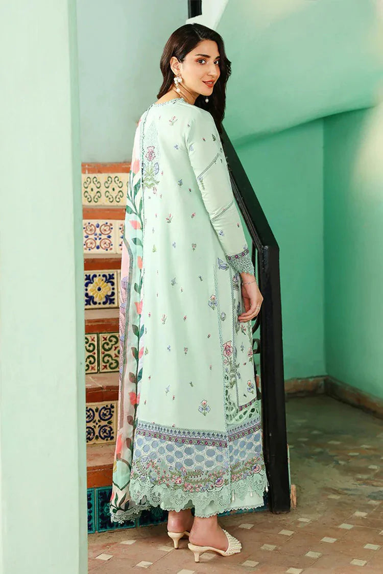 Picture of Roheenaz - Summer Reverie Luxury Lawn Collection - 12-Rosaline - Unstitched - Available at Raja Sahib