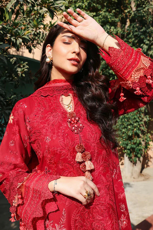 Picture of Roheenaz - Summer Reverie Luxury Lawn Collection - 01-Opaline - Unstitched - Available at Raja Sahib