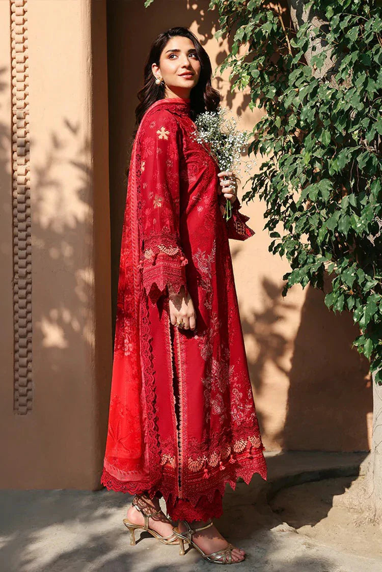 Picture of Roheenaz - Summer Reverie Luxury Lawn Collection - 01-Opaline - Unstitched - Available at Raja Sahib