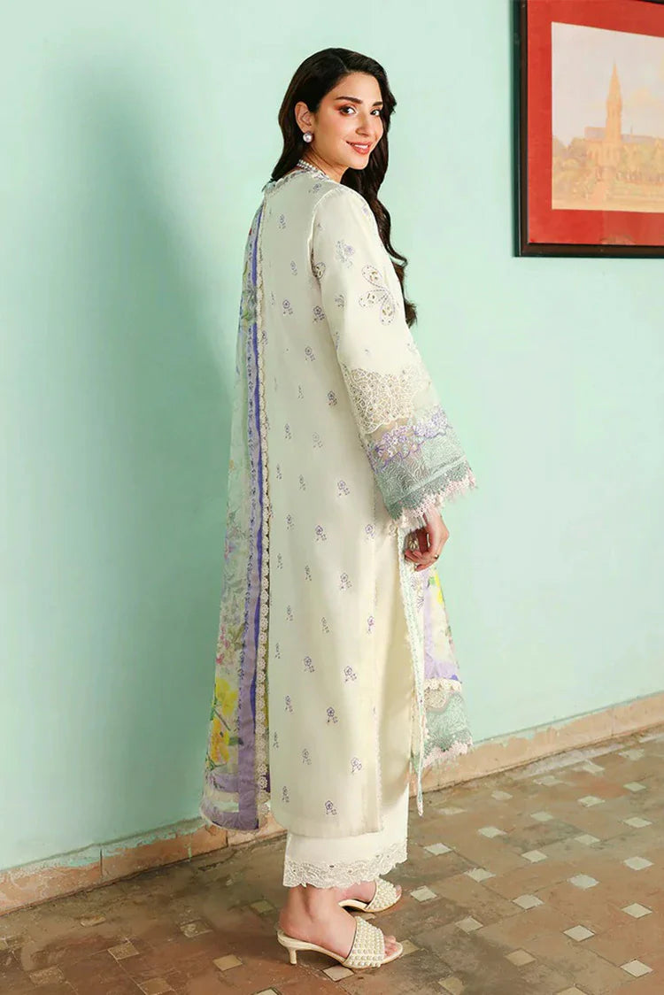 Picture of Roheenaz - Summer Reverie Luxury Lawn Collection - 02-Celestia - Unstitched - Available at Raja Sahib