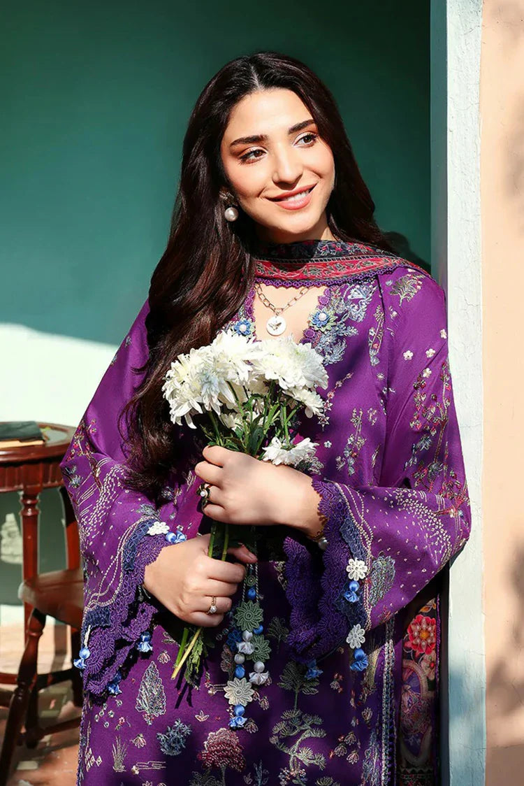 Picture of Roheenaz - Summer Reverie Luxury Lawn Collection - 04-Aurelia - Unstitched - Available at Raja Sahib