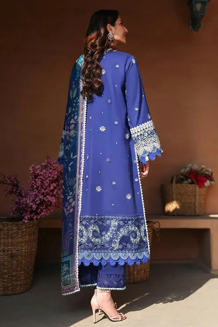 Picture of Roheenaz - Summer Reverie Luxury Lawn Collection - 06-Lunara - Unstitched - Available at Raja Sahib