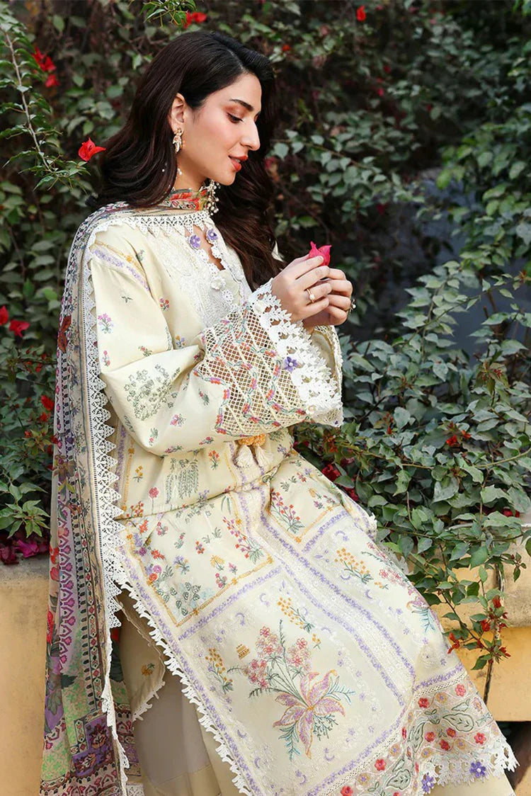 Picture of Roheenaz - Summer Reverie Luxury Lawn Collection - 09-Isolde - Unstitched - Available at Raja Sahib