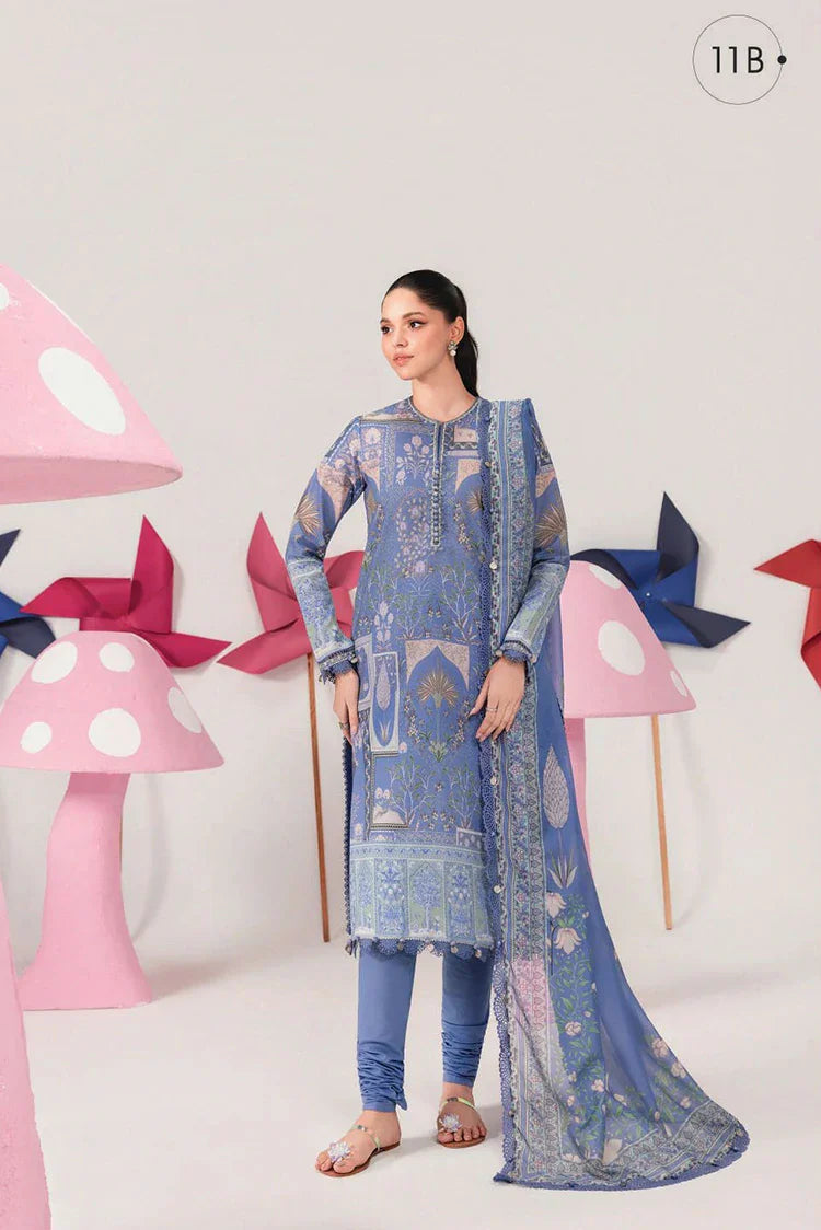 Picture of Maria B - M Basics Spring Summer Edition Vol 1 - Design-11B - Unstitched - Available at Raja Sahib