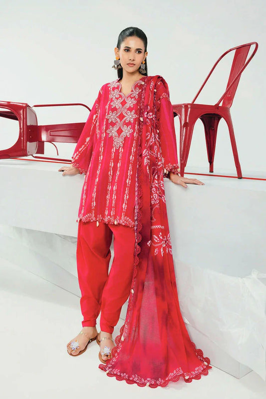 Picture of Maria B - M Basics Spring Summer Edition Vol 1 - Design-14A - Unstitched - Available at Raja Sahib