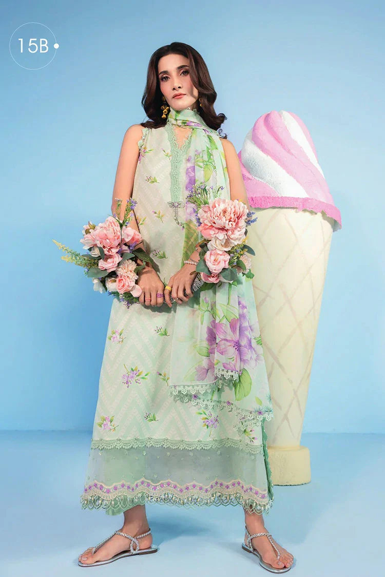 Picture of Maria B - M Basics Spring Summer Edition Vol 1 - Design-15B - Unstitched - Available at Raja Sahib