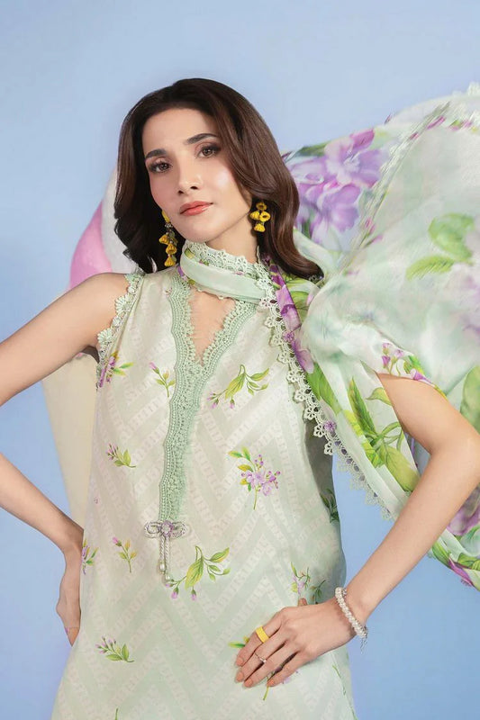 Picture of Maria B - M Basics Spring Summer Edition Vol 1 - Design-15B - Unstitched - Available at Raja Sahib