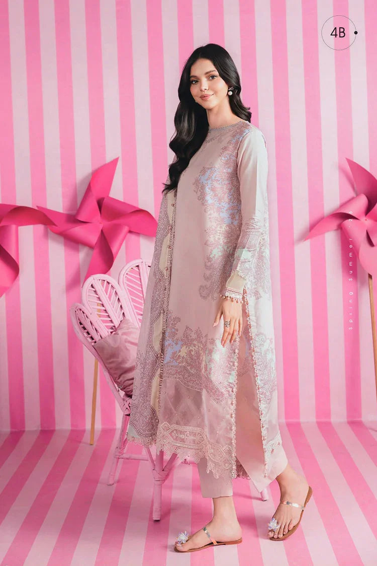 Picture of Maria B - M Basics Spring Summer Edition Vol 1 - Design-4B - Unstitched - Available at Raja Sahib
