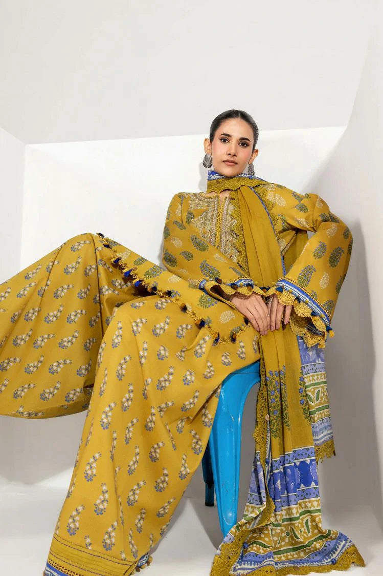 Picture of Maria B - M Basics Spring Summer Edition Vol 1 - Design-5B - Unstitched - Available at Raja Sahib
