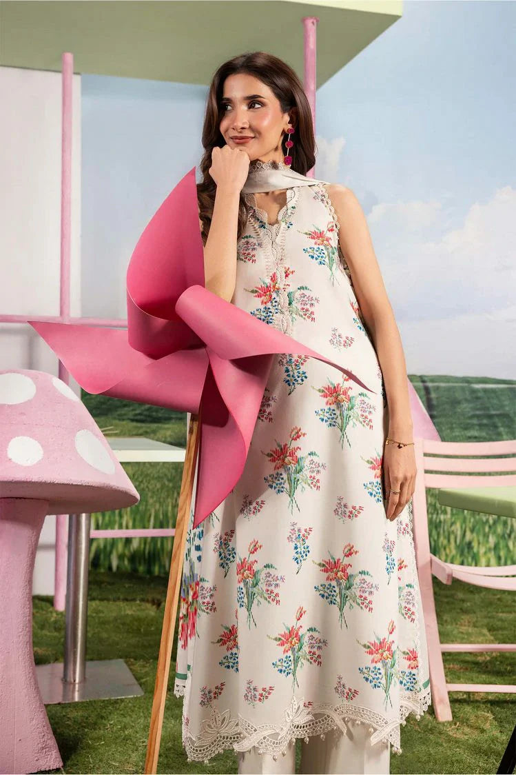 Picture of Maria B - M Basics Spring Summer Edition Vol 1 - Design-6A - Unstitched - Available at Raja Sahib