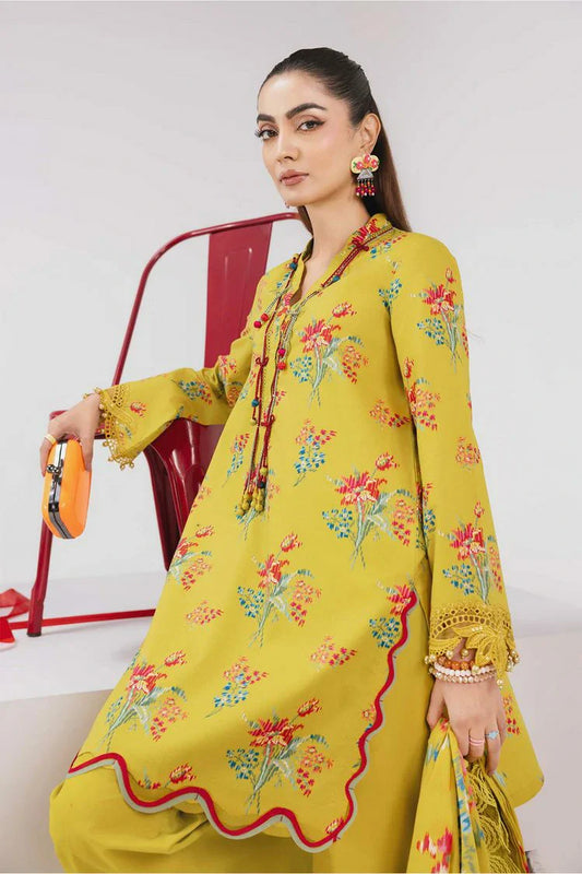 Picture of Maria B - M Basics Spring Summer Edition Vol 1 - Design-6B - Unstitched - Available at Raja Sahib