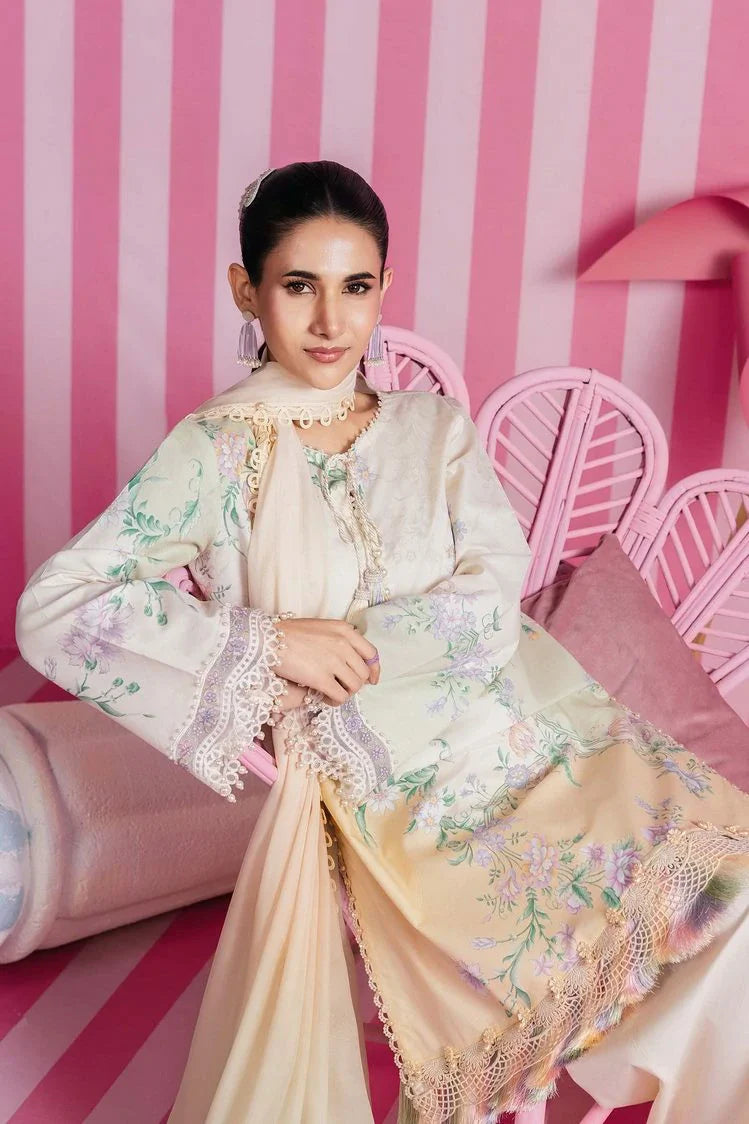 Picture of Maria B - M Basics Spring Summer Edition Vol 1 - Design-7A - Unstitched - Available at Raja Sahib